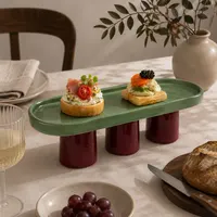 Pedestal Serving Tray