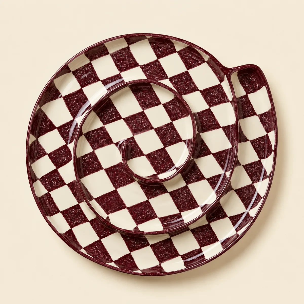 Checkmate Serving Plate