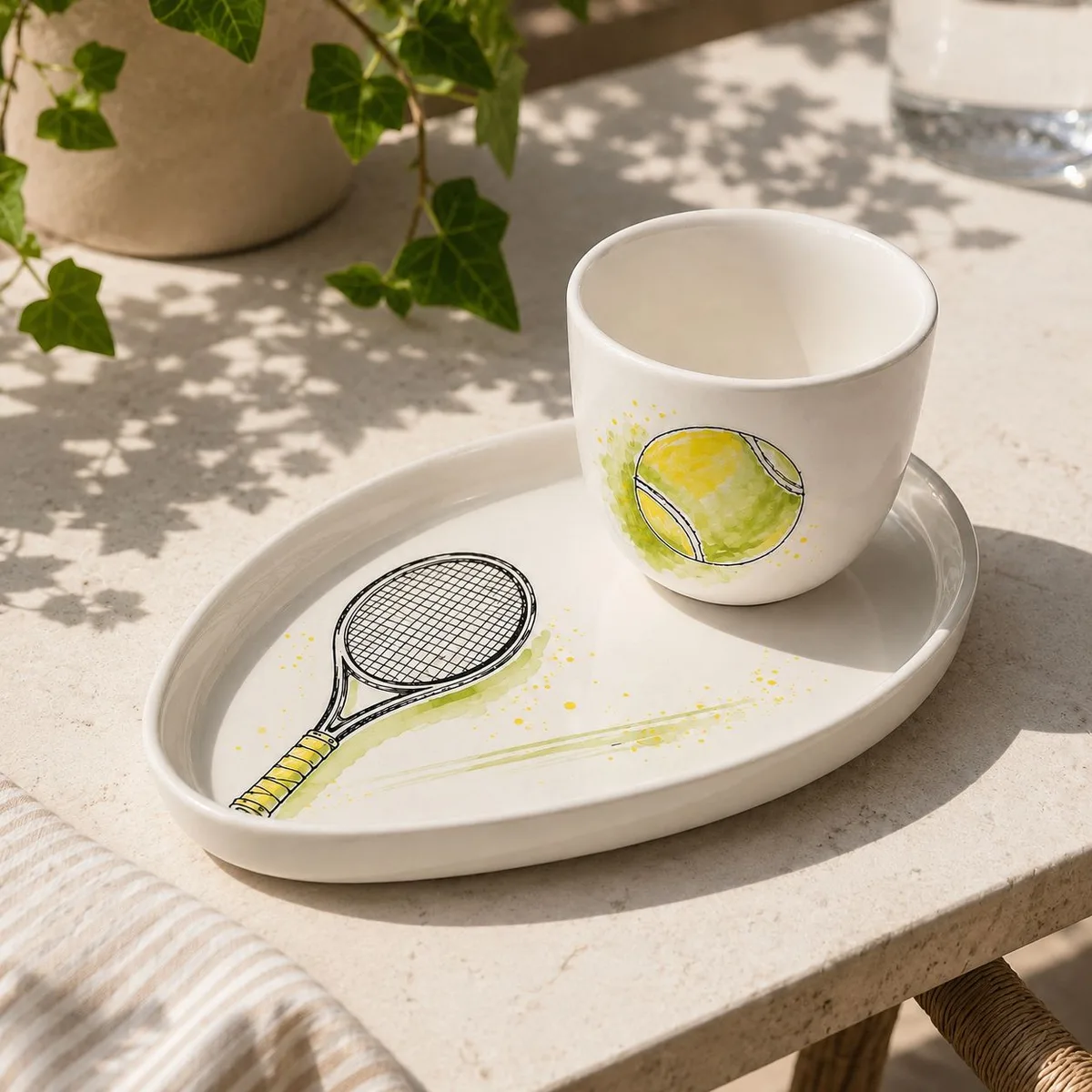 Tennis Match Set