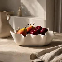 Ripple Sculptural Fruit Bowl