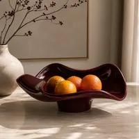 Flow Crest Pedestal Bowl