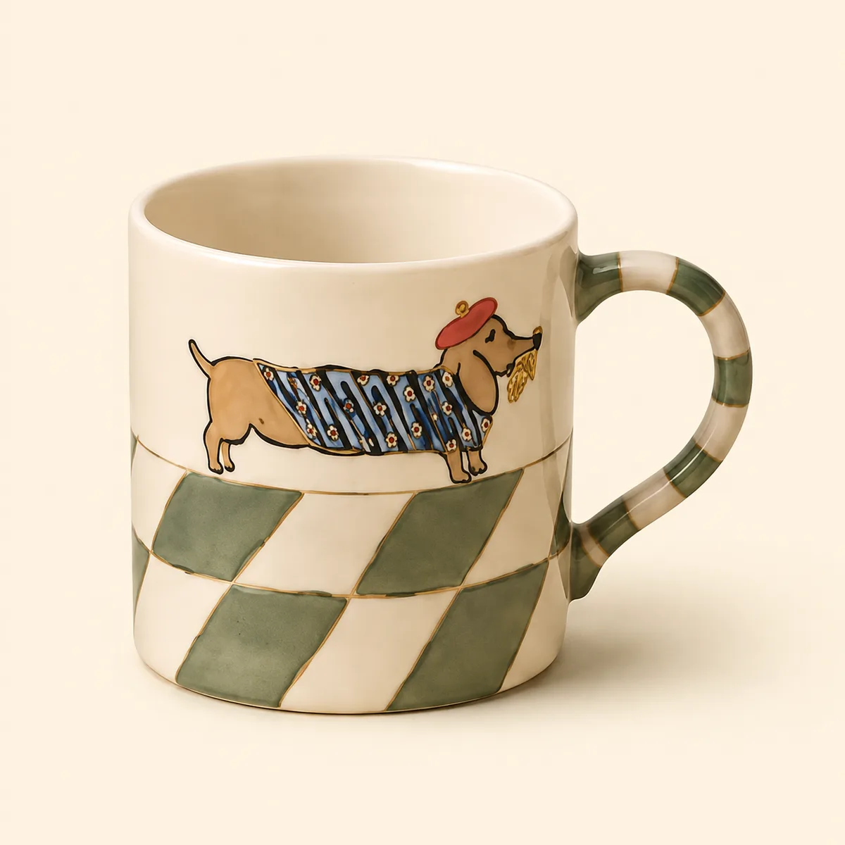 Sage Momo Mug