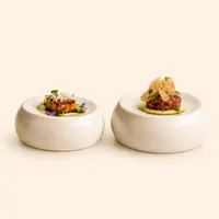 Duo Blanc Chef Plate Set
