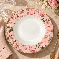 Chant Des Roses Porselen Yemek Tabağı - Easy Life
