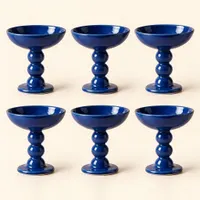 Skyline Pastel Mavi Seramik Bardak Seti (6'lı)