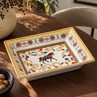 Cheval Porselen Dekoratif Tabak - Easy Life