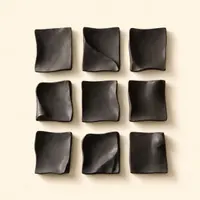 Sculpt Wall Panels – 9-Piece Stoneware Wall Art