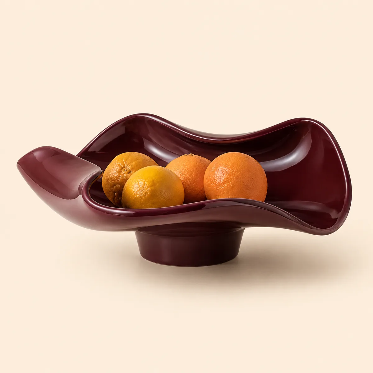 Flow Crest Pedestal Bowl