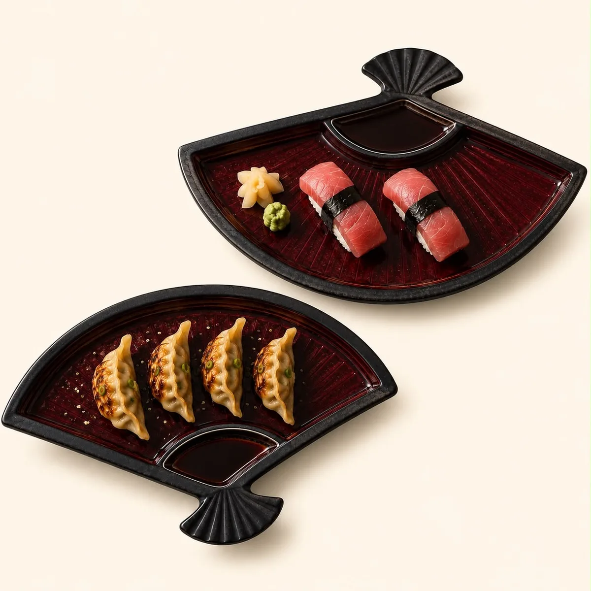 Fan Duo Serving Set