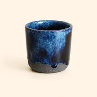 Midnight Flow Stoneware Cup