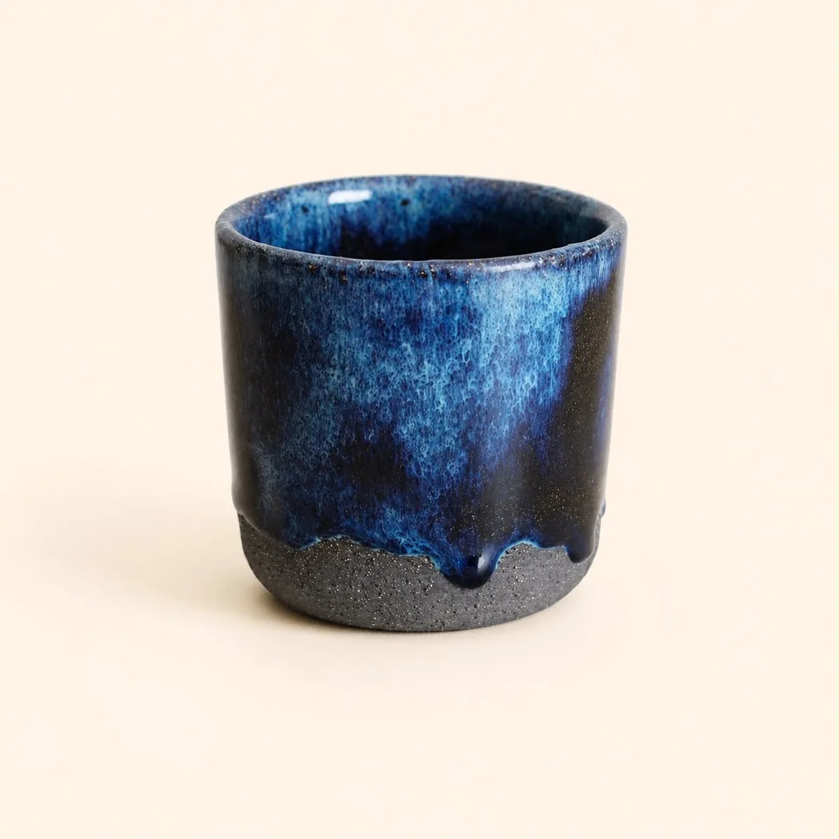 Midnight Flow Stoneware Cup