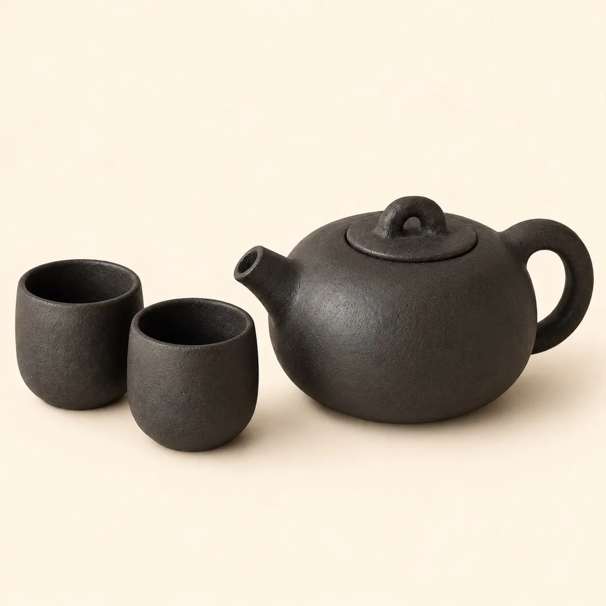 Noir Tea Set