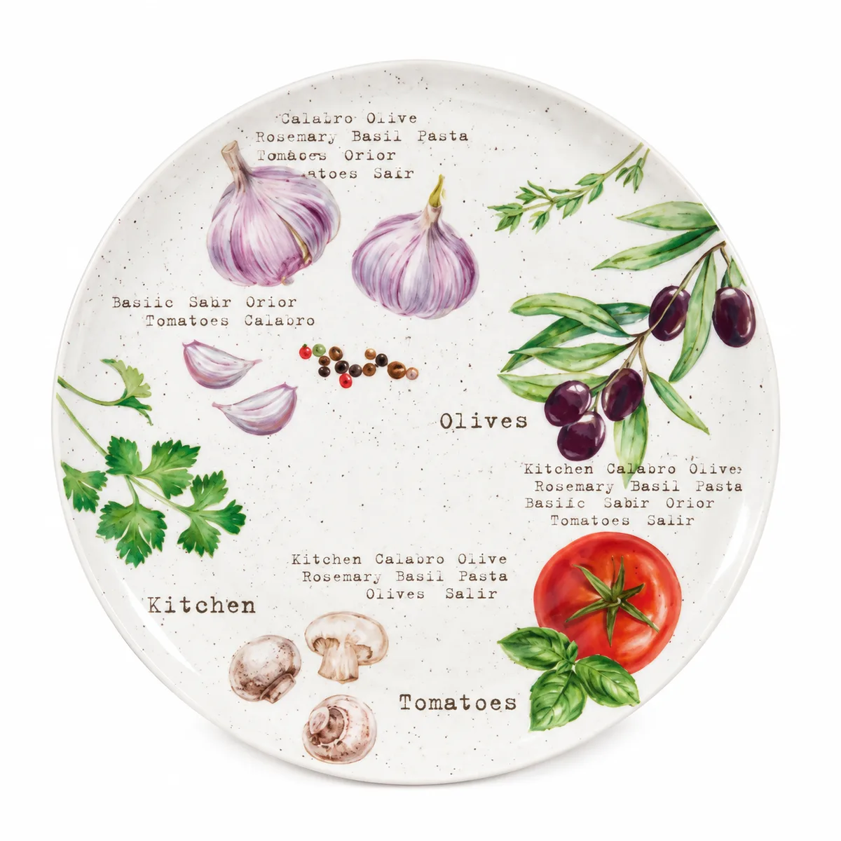 Home & Kitchen Porselen Yemek Tabağı