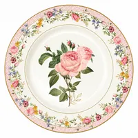 Chant Des Roses Porselen Pasta Tabağı - Easy Life