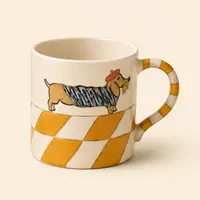 Yellow Momo Mug